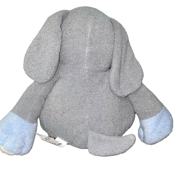 Toys R Us Elephant Plush Geoffrey Stuffed Animal Safari Nursery Shower Blue 15" - Picture 5 of 11